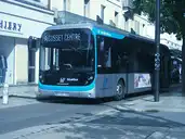 Vichy - Bluebus à l'arrêt Clemenceau - © Tabl-trai - 2020-03-17