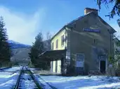 La Roche-des-Arnauds - Gare - © Fr.Latreille - 2015-01-24
