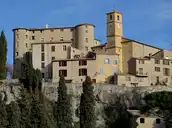 Carros - Vue u vieux village et du château - © MOSSOT - 2012-12-28 Carros - Vue u vieux village et du château - © MOSSOT - 2012-12-28