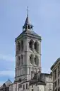 Monthermé - Toits et clocher église Saint-Léger - © JLPC - 2014-05-04 Monthermé - Toits et clocher église Saint-Léger - © JLPC - 2014-05-04