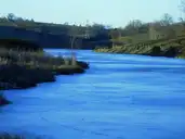 Luc-la-Primaube - Lac de Planèze gelé - © Antoby - 2008