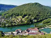 Besançon - Besançon Blick von der Zitadelle auf den Doubs - © Zairon - 2015-09-09