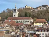 Besançon - le centre-ville, la cathédrale Saint-Jean et la citadelle vus depuis la Palais Granvelle - © Wikipedro - 2026-02-28
