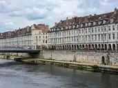 Besançon - le quai Vauban et le pont Battant - © Wikipedro - 2025-07-30