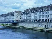 Besançon - le quai Vauban et le pont Battant - © Wikipedro - 2025-07-30