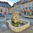 Ornans - la fontaine du pêcheur de chavots - © JGS25 - 2025-01-16