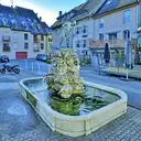 Ornans - la fontaine du pêcheur de chavots - © JGS25 - 2025-01-16