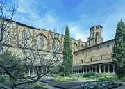 Toulouse - Augustins - Grand cloître et clocher des Augustins - © Didier Descouens - 2018-02-16
