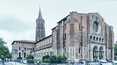 Toulouse - Basilique Saint-Sernin exposition ouest - © Didier Descouens - 2017