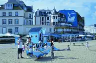 Trouville-sur-Mer - Beach playground near the promenade des planches - © DimiTalen - 2024-07-29