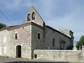Bon-Encontre - Saint-Caprais-de-Lerm Église Saint-Caprais - © MOSSOT - 2015-08-11 Bon-Encontre - Saint-Caprais-de-Lerm Église Saint-Caprais - © MOSSOT - 2015-08-11