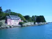 Séné - France-golfe du morbihan-maison rose - © Pinpin - 2006-07-22