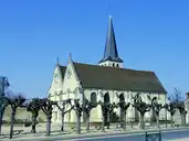 Lacroix-Saint-Ouen - , église Saint-Ouen, rue Pasteur, vue depuis le sud-ouest - © P.poschadel - 2013-04-01