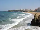 Biarritz - Phare et Grande Plage - © Cham - 2004-04-12