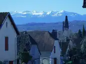 Lescar - Vue montagne - © Capbourrut - 2018-03-02