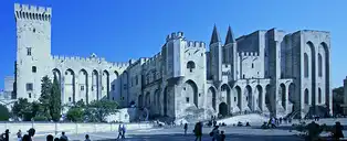 Avignon - Palais des Papes by JM Rosier - © Jean-Marc Rosier (de/from http://www.cjrosier.com + http://www.gordes-immobilier.com) - 2008-09