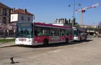 Auxerre - Autobus Heuliez réseau Leo, gare - © Kevin.B - 2019-03-22 Auxerre - Autobus Heuliez réseau Leo, gare - © Kevin.B - 2019-03-22