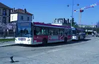 Auxerre - Autobus Heuliez réseau Leo, gare - © Kevin.B - 2019-03-22